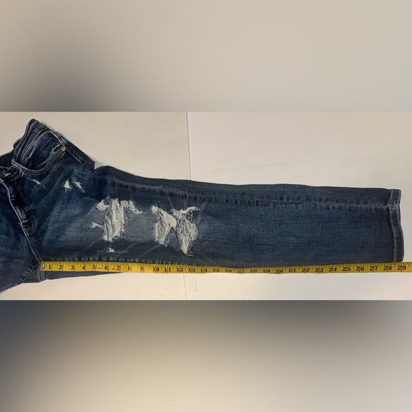 Judy Blue Women’s Full Size Mid Rise Cuffed Destroyed Boyfriend Jeans Size 5/27 - Picture 11 of 11